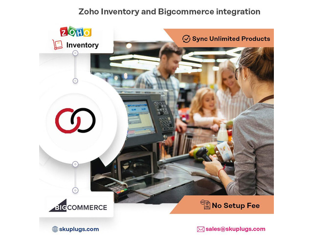 Integrate Bigcommerce store with Zoho Inventory