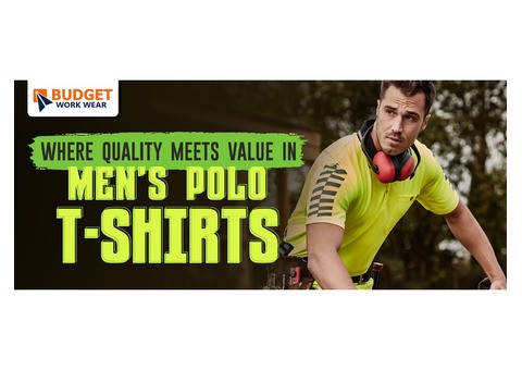 WHERE QUALITY MEETS VALUE IN MEN’S POLO T-SHIRTS