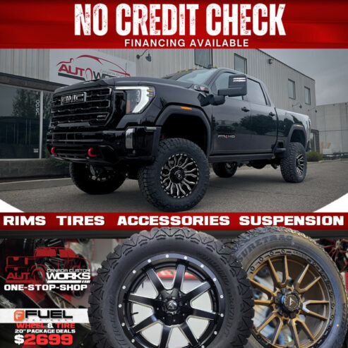 20 INCH CLEARANCE WHEELS! Full Set Only $890!! 5, 6 & 8 Bolt