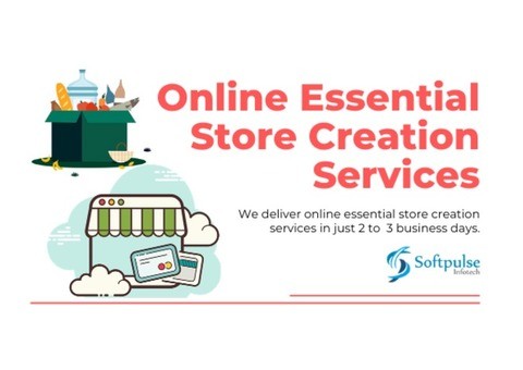 Online Store Creation | Create Essential Store in 2-3 Days With Softpulse Infotech