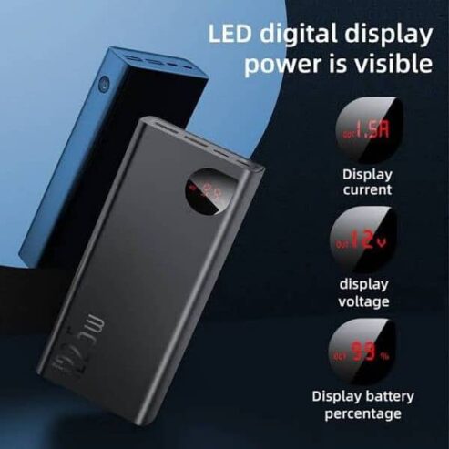 Baseus Adaman Metal Digital Display Q C Power Bank 10000mAh 22.5W