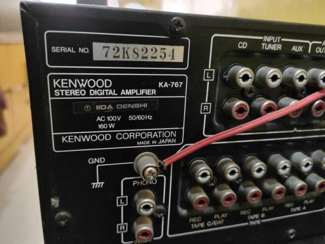 KENWOOD KTC-767 TUNER Sound System
