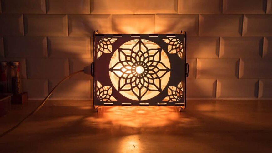 cnc Lamp, latest modern design, cnc cutting laser, home decor