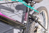 Girls mountain bike. Manufactured by Angel bike 15 inch frame 24 inch
