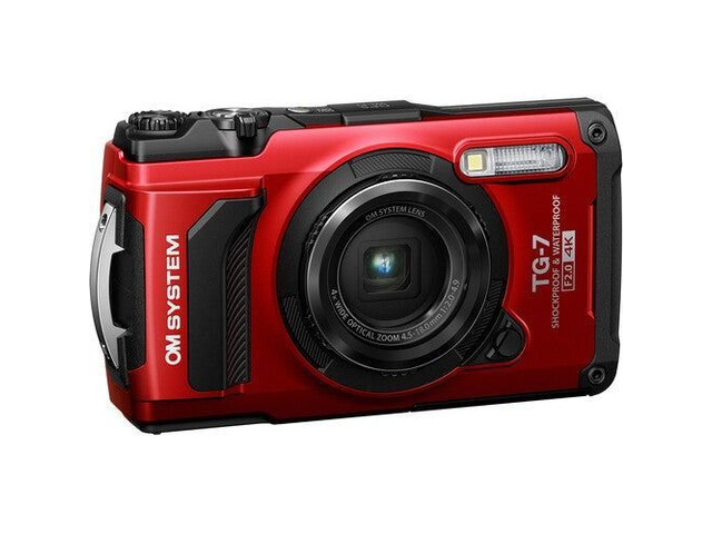 Get Online OM SYSTEM TOUGH TG-7 (RED) at Lowest Price in UK