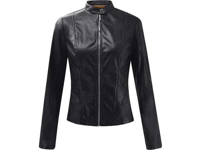 Jorde Calf Women’s Casual Slim Fit Leather Jacket