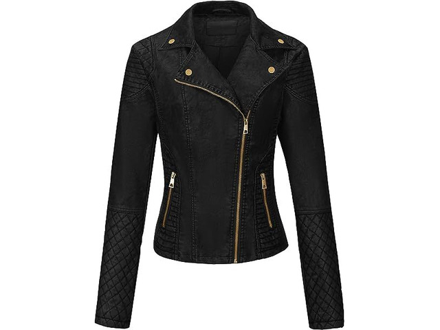 Jorde Calf Women’s Classic Slim Fit Lambskin Leather Jacket