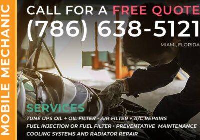 Mobile Mechanic Near You! (786) 638-5121 (Miami FL & Surrounding Areas)
