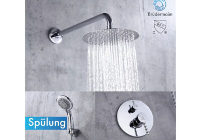 Buy Premium-Quality Chrome Shower System with Lead-Free Shower Head