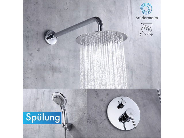 Buy Premium-Quality Chrome Shower System with Lead-Free Shower Head
