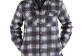 Find The Perfect Men’s Plaid Fleece Lined Hooded Jacket