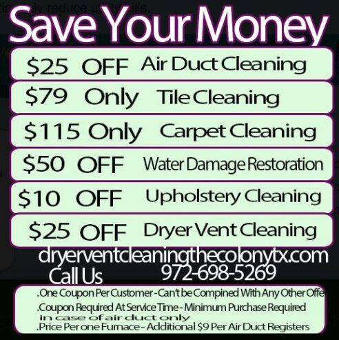 Dryer Vent Cleaning The Colony TX