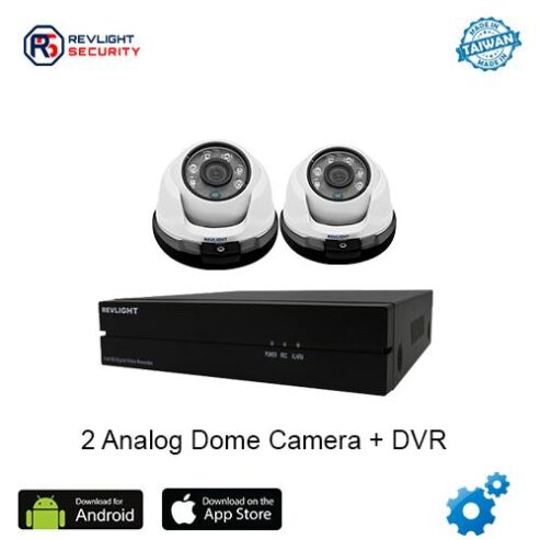 2 Camera DVR Security Camera With Best Price