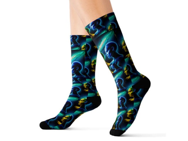 The Unseen World Sublimation Socks – Clothing