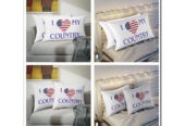 I love my Country America Pillow Sham