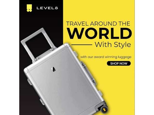 Wide Handle Carry-on Luggage Sale by Level8