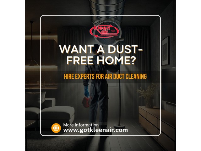 Want a Dust-Free Home? Hire Experts for Air Duct Cleaning